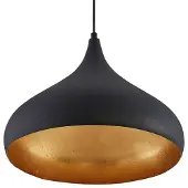 Arcchio Lunus Hängeleuchte mit goldenem Inlay