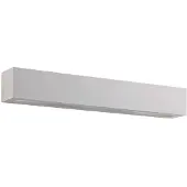 LINDBY Modern Moderne längliche Wandleuchte aus Gips inkl. 3-flammig x G9 - Tjada / Innenbeleuchtung / Wohnzimmerlampe / Schlafzimmer / Küche Länglich /Rechteckig LED geeignet G9 Max. 3 x 3 Watt
