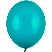 Party Deco Luftballons 12cm Pastell Lagunenblau (100Stk)