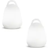 Lumisky Set Mit 2 Kabellosen Tischlampen LIBERTY h24cm