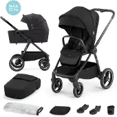 Kinderkraft Nea 2 IN 1 Kinderwagen Mitternachtsschwarz