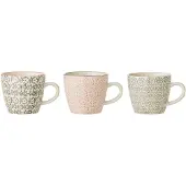 Bloomingville Cécile Cup, Rose, Stoneware