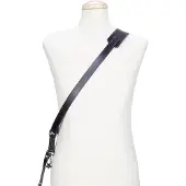 Bronkey Tokyo Sling Leder-Kameragurt, Schwarz, L Large