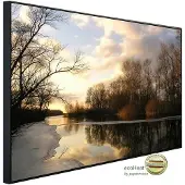 Papermoon Infrarotheizung »EcoHeat - Wald am Flus«, Matt-Effekt - bunt