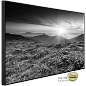 Papermoon Infrarotheizung »EcoHeat - Landschaft Schwarz + Weiss«, Matt-Effekt - bunt