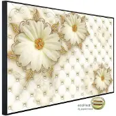 Papermoon Infrarotheizung »EcoHeat - Muster mit Blumen«, Matt-Effekt - bunt