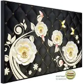 Papermoon Infrarotheizung »EcoHeat - Muster mit Blumen«, Matt-Effekt - bunt