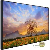 Papermoon Infrarotheizung »EcoHeat - Sonnenblumenlandschaft«, Matt-Effekt - bunt