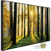 Papermoon Infrarotheizung »EcoHeat - Sonniger Wald«, Matt-Effekt - bunt
