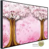 Papermoon Infrarotheizung »EcoHeat - Baum mit Schmetterling«, Matt-Effekt - bunt