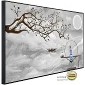 Papermoon Infrarotheizung »EcoHeat - Wolkenmeer mir Baum «, Matt-Effekt - bunt