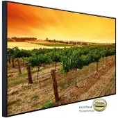 Papermoon Infrarotheizung »EcoHeat - Sonnenaufgang Weinberg«, Matt-Effekt - bunt