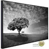 Papermoon Infrarotheizung »EcoHeat - Baum Schwarz + Weiss«, Matt-Effekt - bunt
