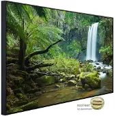 Papermoon Infrarotheizung »EcoHeat - Wasserfall im Wald«, Matt-Effekt - bunt
