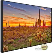 Papermoon Infrarotheizung »EcoHeat - Saguaros Sunset Phoenix«, Matt-Effekt - bunt