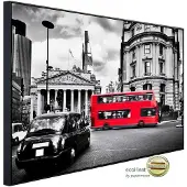 Papermoon Infrarotheizung »EcoHeat - London Doubledecker«, Matt-Effekt - bunt