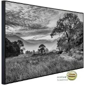 Papermoon Infrarotheizung »EcoHeat - Landschaft Schwarz + Weiss«, Matt-Effekt - bunt