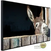 Papermoon Infrarotheizung »EcoHeat - Esel«, Matt-Effekt - bunt