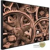 Papermoon Infrarotheizung »EcoHeat - Industrieller Steampunk«, Matt-Effekt - bunt