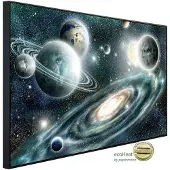 Papermoon Infrarotheizung »EcoHeat - Universum mit Planeten«, Matt-Effekt - bunt