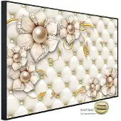 Papermoon Infrarotheizung »EcoHeat - Muster mit Blumen«, Matt-Effekt - bunt