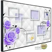 Papermoon Infrarotheizung »EcoHeat - Muster mit Blumen«, Matt-Effekt - bunt
