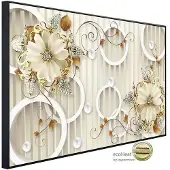 Papermoon Infrarotheizung »EcoHeat - Muster mit Blumen«, Matt-Effekt - bunt
