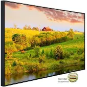 Papermoon Infrarotheizung »EcoHeat - Bauernhof Landschaft«, Matt-Effekt - bunt