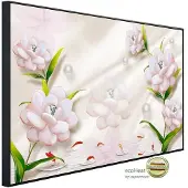 Papermoon Infrarotheizung »EcoHeat - Muster mit Blumen«, Matt-Effekt - bunt