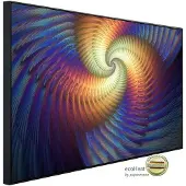 Papermoon Infrarotheizung »EcoHeat - Psychedelische Spirale«, Matt-Effekt - bunt