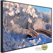 Papermoon Infrarotheizung »EcoHeat - Winterbrücke«, Matt-Effekt - bunt