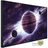 Papermoon Infrarotheizung »EcoHeat - Planeten«, Matt-Effekt - bunt