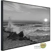Papermoon Infrarotheizung »EcoHeat - Strand Schwarz + Weiss«, Matt-Effekt - bunt