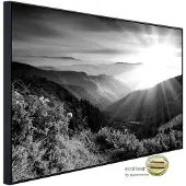 Papermoon Infrarotheizung »EcoHeat - Landschaft Schwarz + Weiss«, Matt-Effekt - bunt