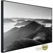 Papermoon Infrarotheizung »EcoHeat - Landschaft Schwarz + Weiss«, Matt-Effekt - bunt