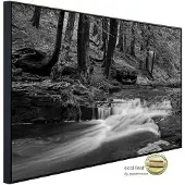 Papermoon Infrarotheizung »EcoHeat - Wasserfall Schwarz + Weiss«, Matt-Effekt - bunt