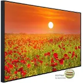 Papermoon Infrarotheizung »EcoHeat - Rotes Mohnfeld«, Matt-Effekt - bunt