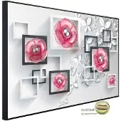 Papermoon Infrarotheizung »EcoHeat - Muster mit Blumen«, Matt-Effekt - bunt
