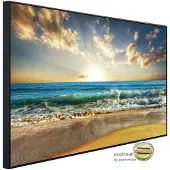 Papermoon Infrarotheizung »EcoHeat - Sonnenuntergangsstrand Thailand«, Matt-Effekt - bunt