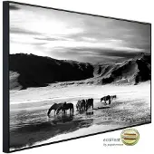 Papermoon Infrarotheizung »EcoHeat - Landschaft schwarz + weiss«, Matt-Effekt - bunt