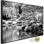 Papermoon Infrarotheizung »EcoHeat - Wald Schwarz + Weiss«, Matt-Effekt - bunt