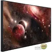 Papermoon Infrarotheizung »EcoHeat - universum mit Planeten«, Matt-Effekt - bunt