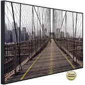 Papermoon Infrarotheizung »EcoHeat - Brooklyn Bridge«, Matt-Effekt - bunt