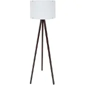 Opviq , 129, Stehlampen, Weiß, MDF, 38 x 38 x 145 cm