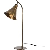 Opviq , Vintage Tischlampe mit Metallkörper, 28 cm Durchmesser, 50 cm Höhe | E27 Fassung, max. 40 W, 200 cm Kabel | IP20, Kupfer, industrielles Design für stilvolle Räume.