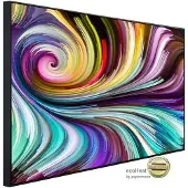 Papermoon Infrarotheizung »EcoHeat - Abstrakt Farben«, Matt-Effekt - bunt
