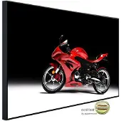 Papermoon Infrarotheizung »EcoHeat - Rotes Sportmotorrad«, Matt-Effekt - bunt