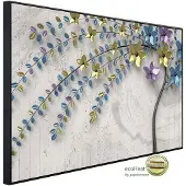 Papermoon Infrarotheizung »EcoHeat - Muster mit Blumen«, Matt-Effekt - bunt