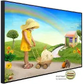Papermoon Infrarotheizung »EcoHeat - Kind mit Kinderwagen «, Matt-Effekt - bunt