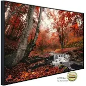 Papermoon Infrarotheizung »EcoHeat - Nebeliger Waldbach«, Matt-Effekt - bunt